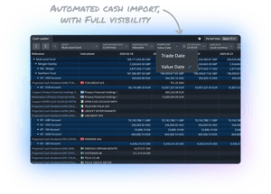 Automated cash import with full visibility