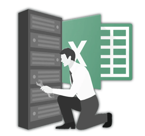 In-house system and Excel